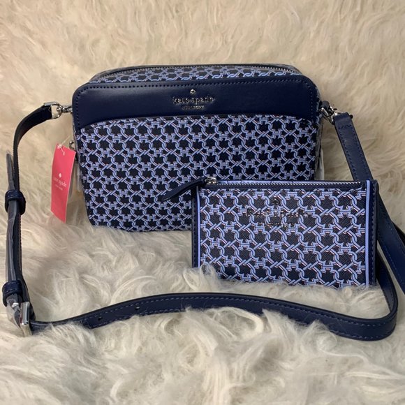 New Bundle Kate Spade Camera Bag + Wallet - Picture 1 of 5